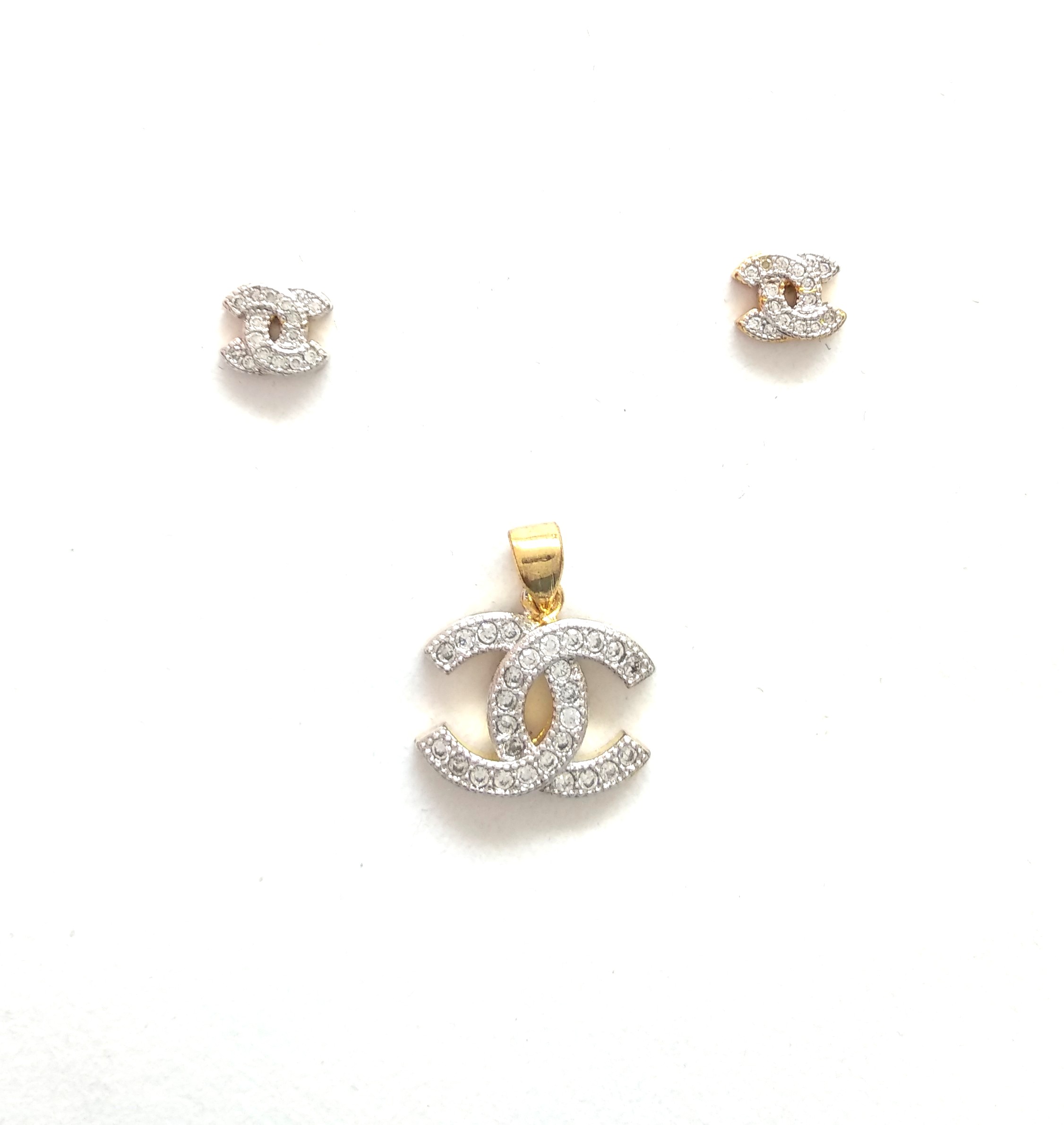 Matching Earring And Pendant Set Sale In 14K Yellow Gold | Fascinating  Diamonds