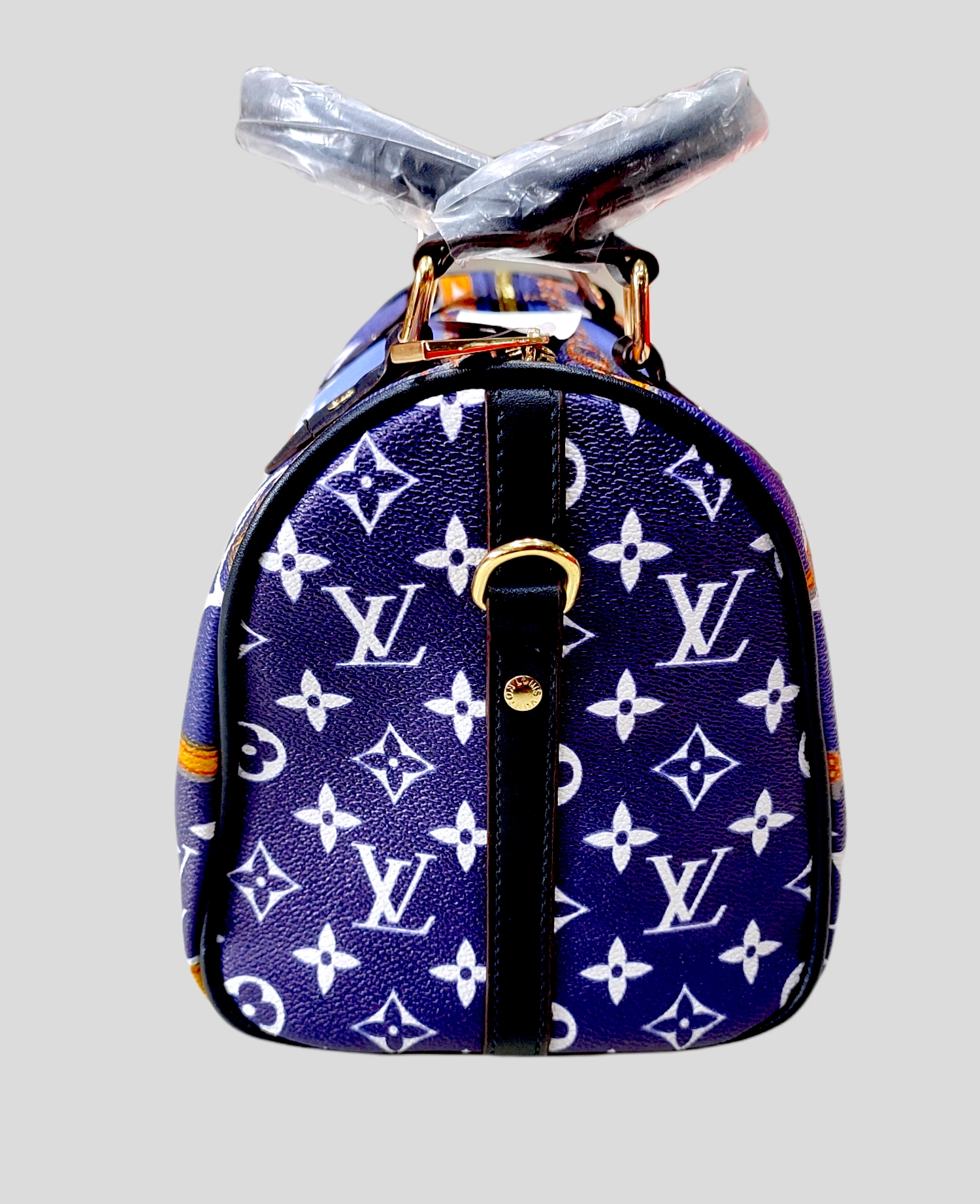 Designer LV HandBag – Digital Print – Royal Blue – (IMPORTED CLONE